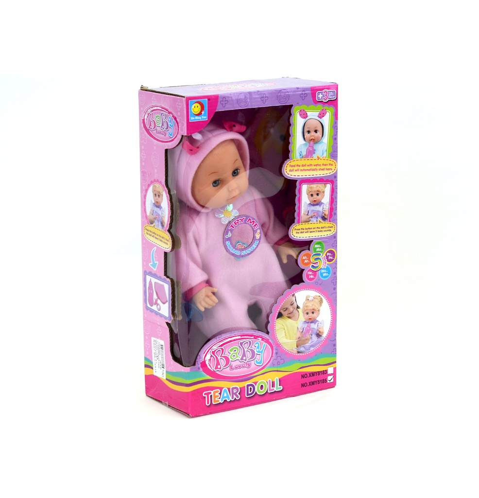 MUÑECA 16 PULGADAS B /  CON TAPETE Y VESTUARIOS CON OREJAS [XMY8185]