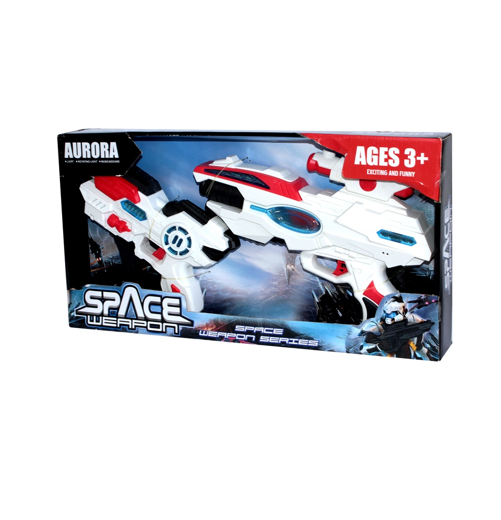 PISTOLA ESPACIAL X2 [836-20]