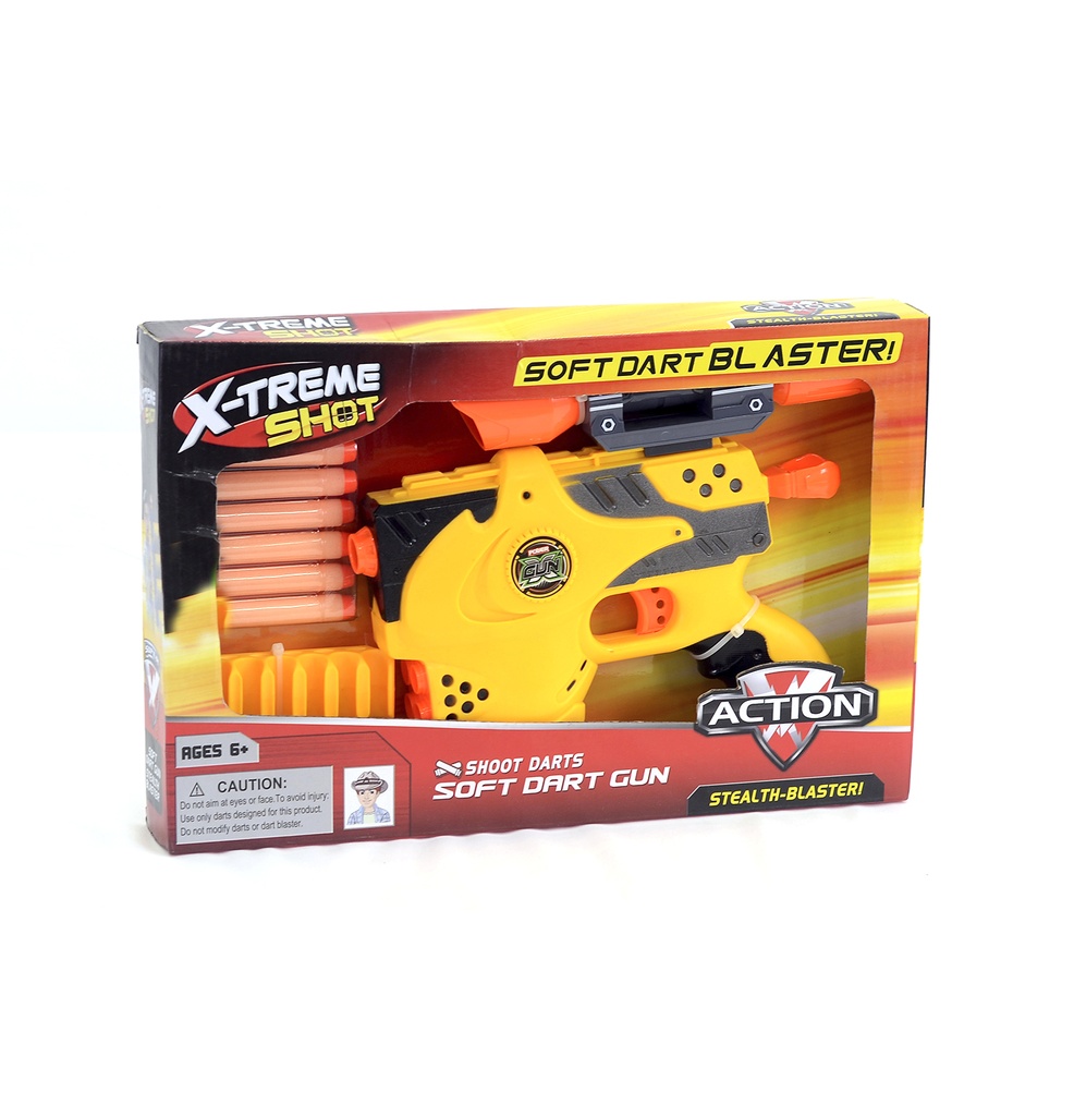 JUEGO DE ARMA CON DARDOS SUAVES [0007-31AA][C14/19)