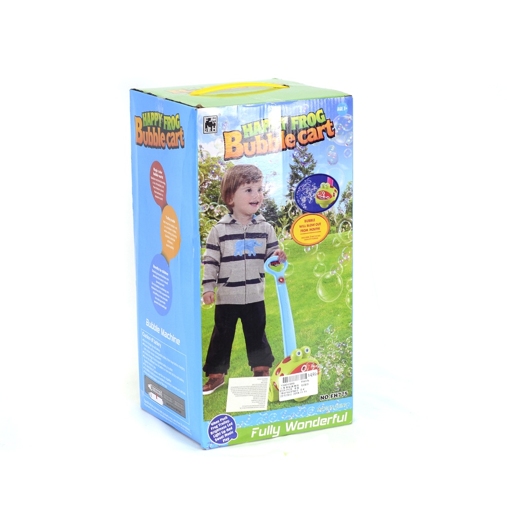 MÁQUINA DE BURBUJA DE RANA EMPUJADA A MANO [FH775]