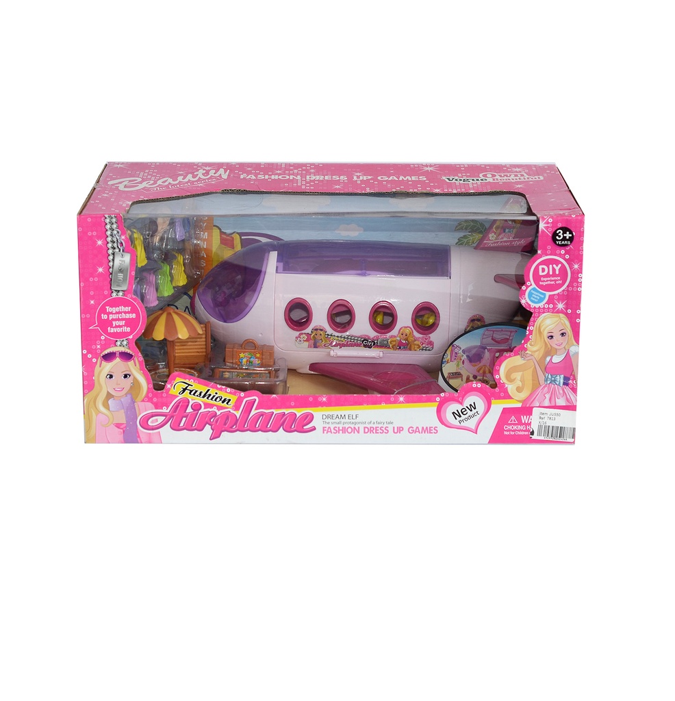 AVION PRINCESA MAS ACCESORIOS DE NIÑA CAJA X 16. [7813]