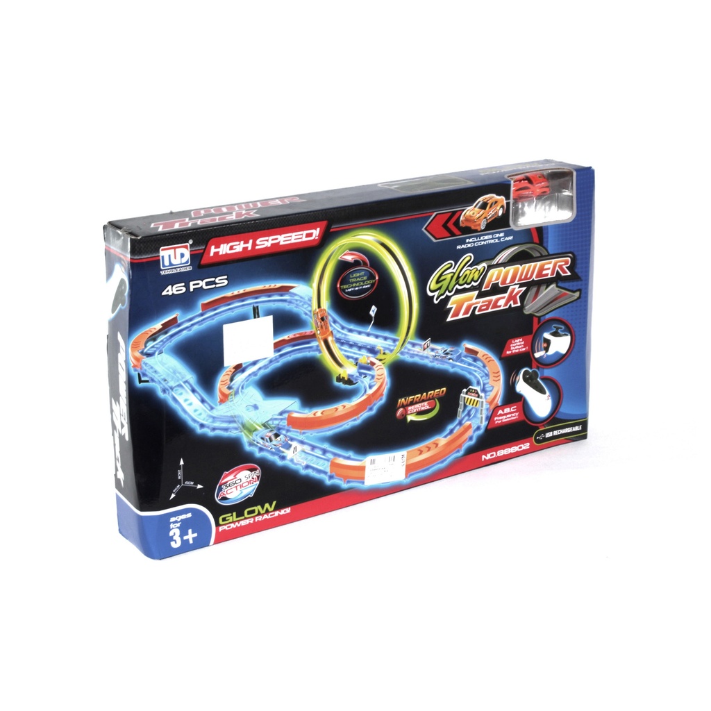 PISTA CON CONTROL DE LUCES Y CARRO [88802][C2/9]