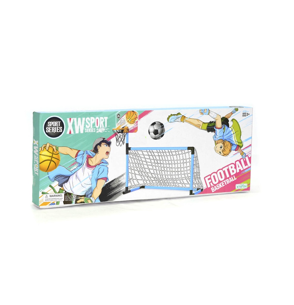 PORTERIA DE FÚTBOL / BALONCESTO 2 EN 1 [9706][C15]