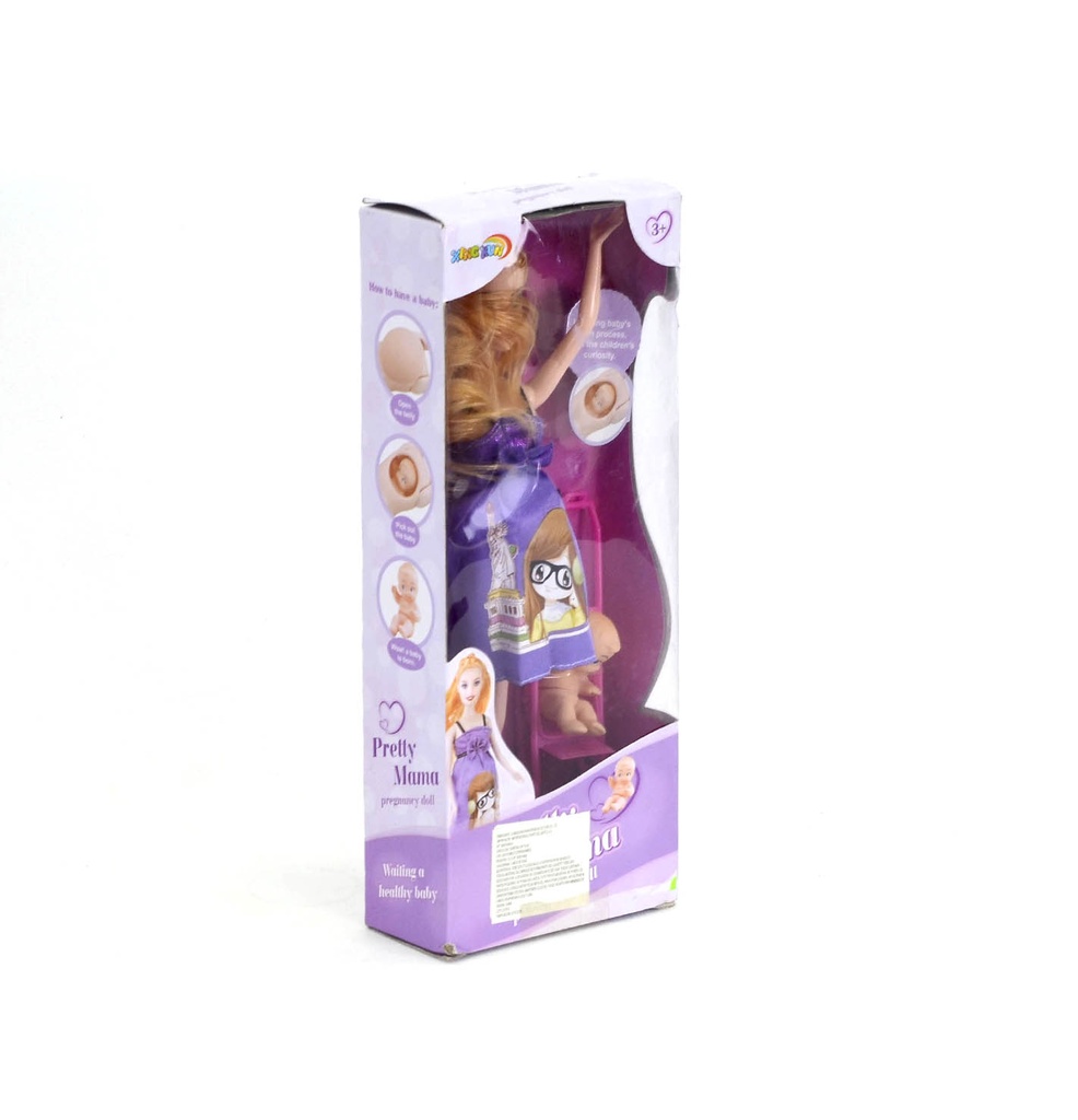 MUÑECA EMBARAZADA  (Display x 12) [5201]