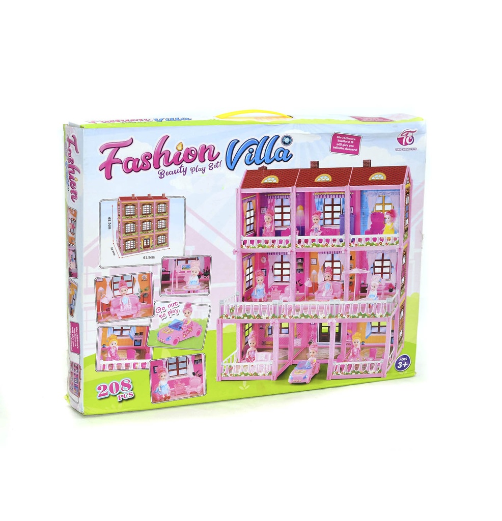 CONJUNTO DE VILLA O CASTILLO ENSAMBLADO [957]