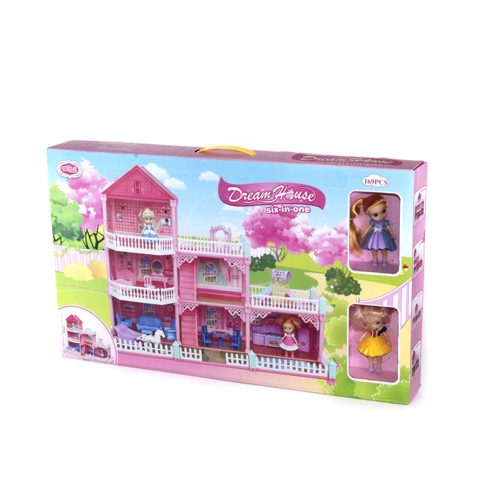 JUEGO DE CASA DE MUÑECAS ITEM VC 6016 6 PCS [VC6016]