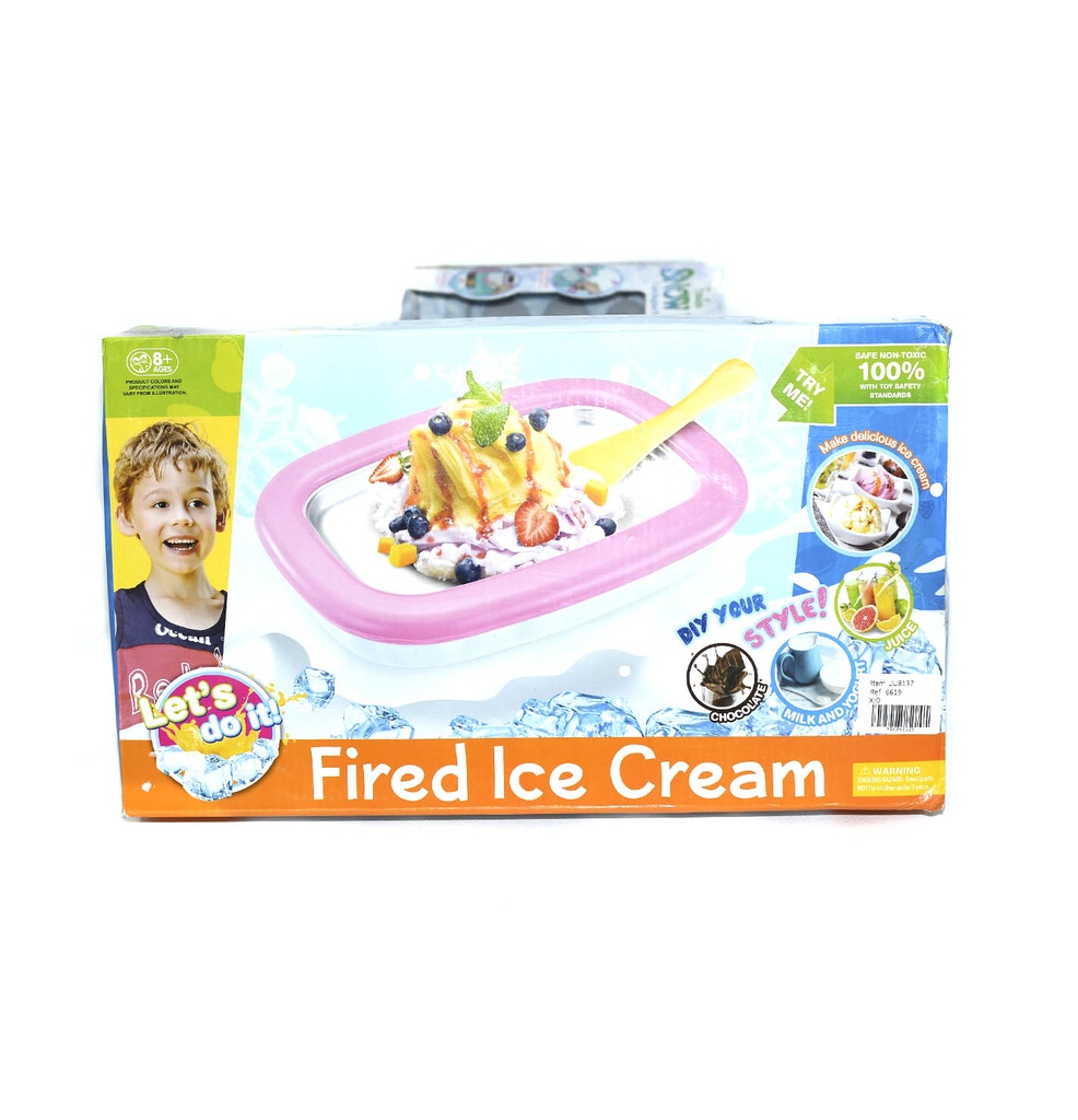 MAQUINA DE HELADO PARA NIÑOS DIY [6619]