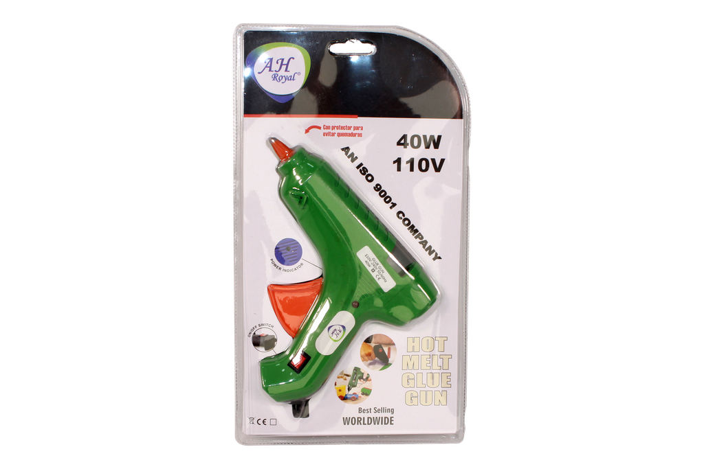 PISTOLA DE SILICONA AH ROYAL GRANDE CON SWICH (PAC2039-4872)
