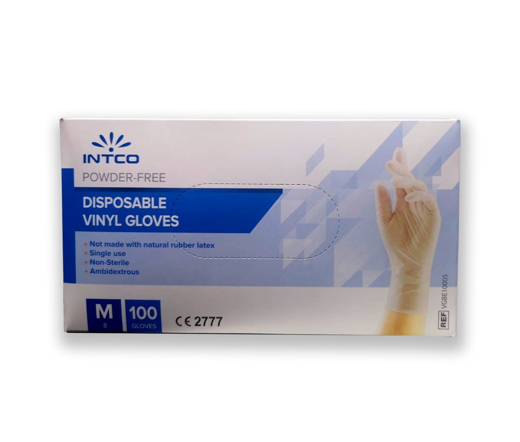 GUANTES DE VINILO   TALLA M DISPLAY X 50
