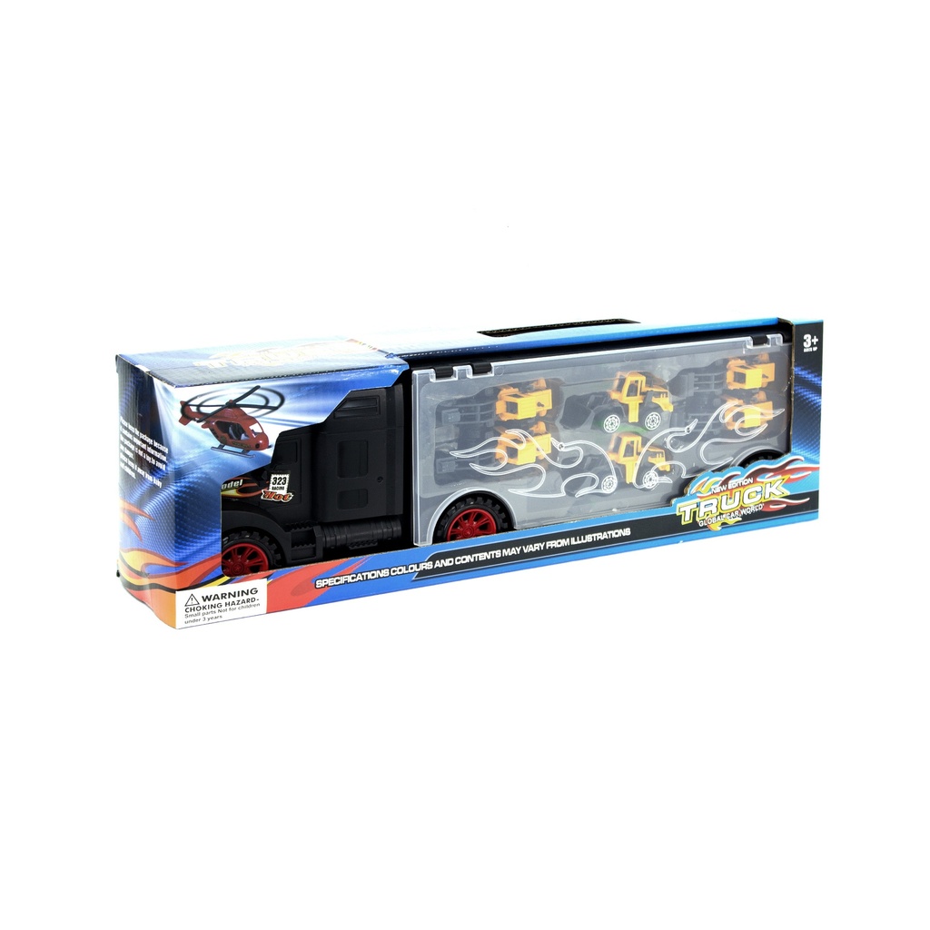 REMOLQUE CONTENEDOR DE ALMACENAMIENTO CON 6 VEHÍCULOS DE INGENIERÍA (AB RICKSHAW) [FCJ0579201]