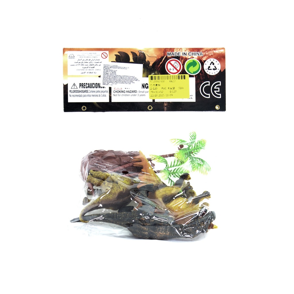 JUEGO CONJUNTO DE DINOSAURIOS [FCJ0592300]