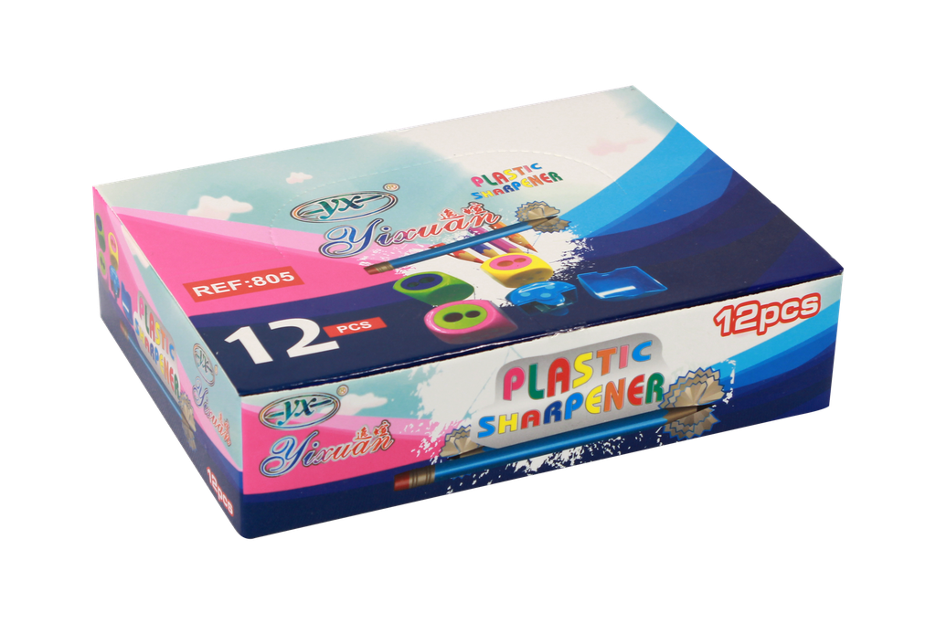 SACAPUNTA DADO DOBLE DEPOSITO (DISPLAY X12UNDS) CAJA X120 DPS [PAC90237-2706]