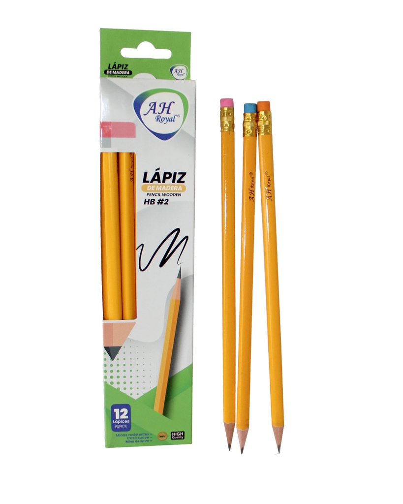 LAPIZ AH ROYAL AMARILLO HB-2 - UNIDAD