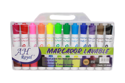 [PA1053] MARCADOR AH ROYAL LAVABLE CAJA X 96 DPS (DISPLAY X 12 UND) [PAC70610-1053]