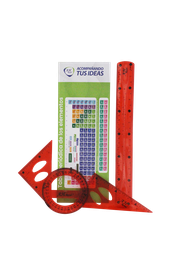 [PA1320] JUEGO GEOMETRICO AH ROYAL MEDIANO SILICONADO CON TABLA PERIODICA [PAC2140-1320/PAC70129-1320 / PAC20322-1320]