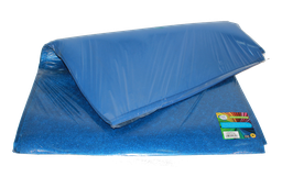 [FO3229] FOAMY PLIEGOS AH ROYAL ESCARCHADO  AZUL  (PAQUETE X10UNDS) [AH51100216/PAC40170-3229]