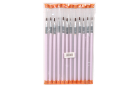 [PI3305] PINCEL PARA UÑAS EN GEL Y ACRILICO MANGO LARGO [PAC50056]