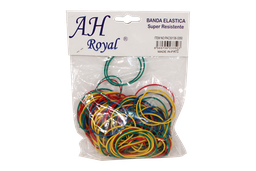 [PA3350] BANDAS DE CAUCHO AH ROYAL COLORES  BOLSA [PAC50136-3350]