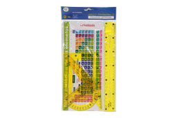 [PA4098] JUEGO GEOMETRICO AH ROYAL SILICONADO GRANDE CON TABLA PERIODICA [PAC90179-4098]