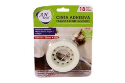 [PA4486] CINTA  AH ROYAL ADHESIVA TRANSPARENTE INVISIBLE 18MM X 30M [PAC2515]