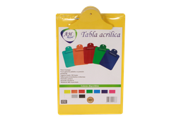 [PA4489] TABLA AH ROYAL DE APOYO PLASTICA OFICIO COLORES SURTIDOS [0146]