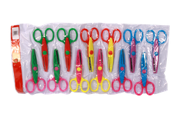 [PA660] TIJERA ZIG ZAG GRANDE (DISPLAY X 12UNDS)  [PAC2236 / PAC20706-660]