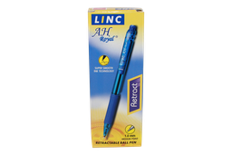 [PA876] BOLIGRAFO AH ROYAL RETRACTIL  TINTA GEL ROJO  (DISPLAY X12UND) [PAC I-876]