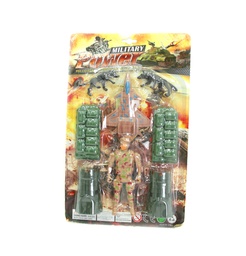 [JU7541] SET ACCESORIOS MILITAR  [A138-1]