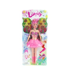 [JU8152] MUÑECA 3ASST CON PEINETA, ESPEJO Y CORONAS [LY-2605]