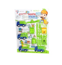 [JU7143]  JUGUETES DE LIMPIEZA EN BLISTER [JKL-18A]