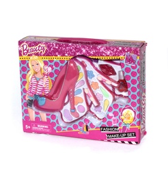 [JU8124] JUEGO DE MAQUILLAJE EN CAJA  FIGURA ZAPATO X 3 UNDA [557-3A2]