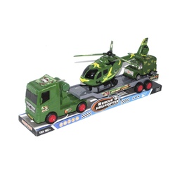 [JU7360] TRACTOMULA DE FRICCION CON HELICOPTERO [703]