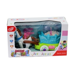 [JU9405] CARRO ELÉCTRICO DE NIEVE CON CABALLO CON ALAS [HD9023B]