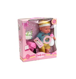 [JU7935] MUÑECO DE 14 PULGADAS CON PAÑITOS HUMEDOS [1901F]