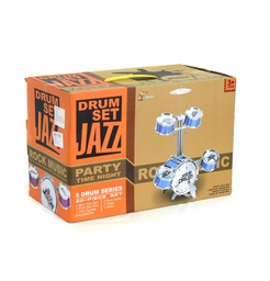 [JU8413] JUEGO DE TAMBOR JAZZ MEDIANO [990-7]