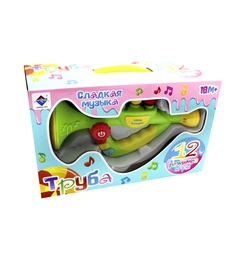 [JU4710] TROMPETA DE JUGUETE 12 SONIDOS  MEDIANA CAJA X48 UNDS [2866E]