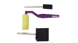 [AR307] RODILLOS Y ESPATULA AH ROYAL DE ESPUMA X 3 UNDS [PAC30053-307]