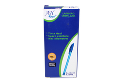 [PA4016] BOLIGRAFO AH ROYAL CRISTAL SEMI GEL AZUL (DISPLAY X12 UND) [PAC70196-4016]